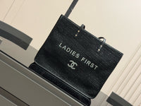 Ladies First Canvas Tote