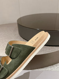 Suede Sandals