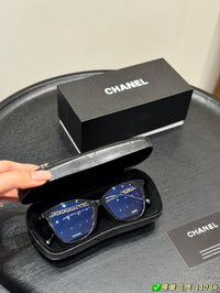 3408-Q-A Chain Detail Cat-Eye Optical Glasses