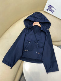 Hooded Taffeta Jacket