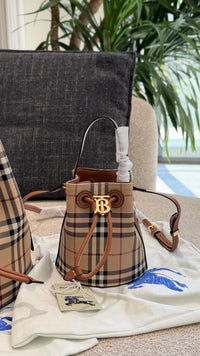 Check Bucket Bag