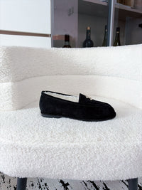26S Shearling Loafers