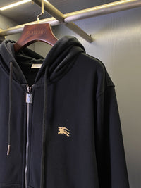 Check Zip Hoodie