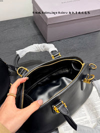 Bolero Leather Bowling Bag