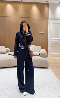 26S Zip-Up Hoodie Set