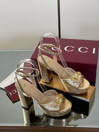 Horsebit Platform Sandals