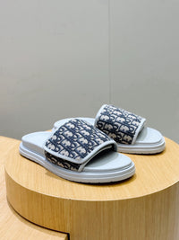 Oblique Slide Sandals