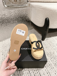 Platform Slide Sandals