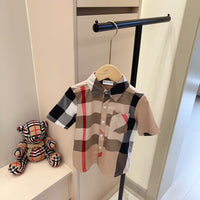 Check Button-Up Shirt