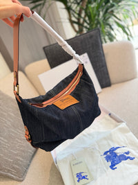 Blue Label Denim Hobo Bag