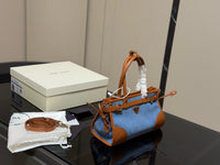 Denim Bonnie Shoulder Bag