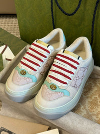 Jacquard Canvas Sneakers