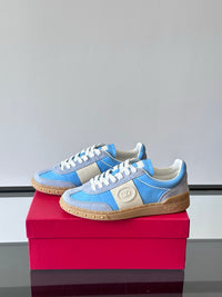 Upvillage Panelled Leather Sneakers