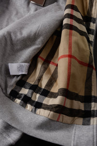 Check Zip Hoodie