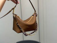 Nappa Leather Pouch Bag