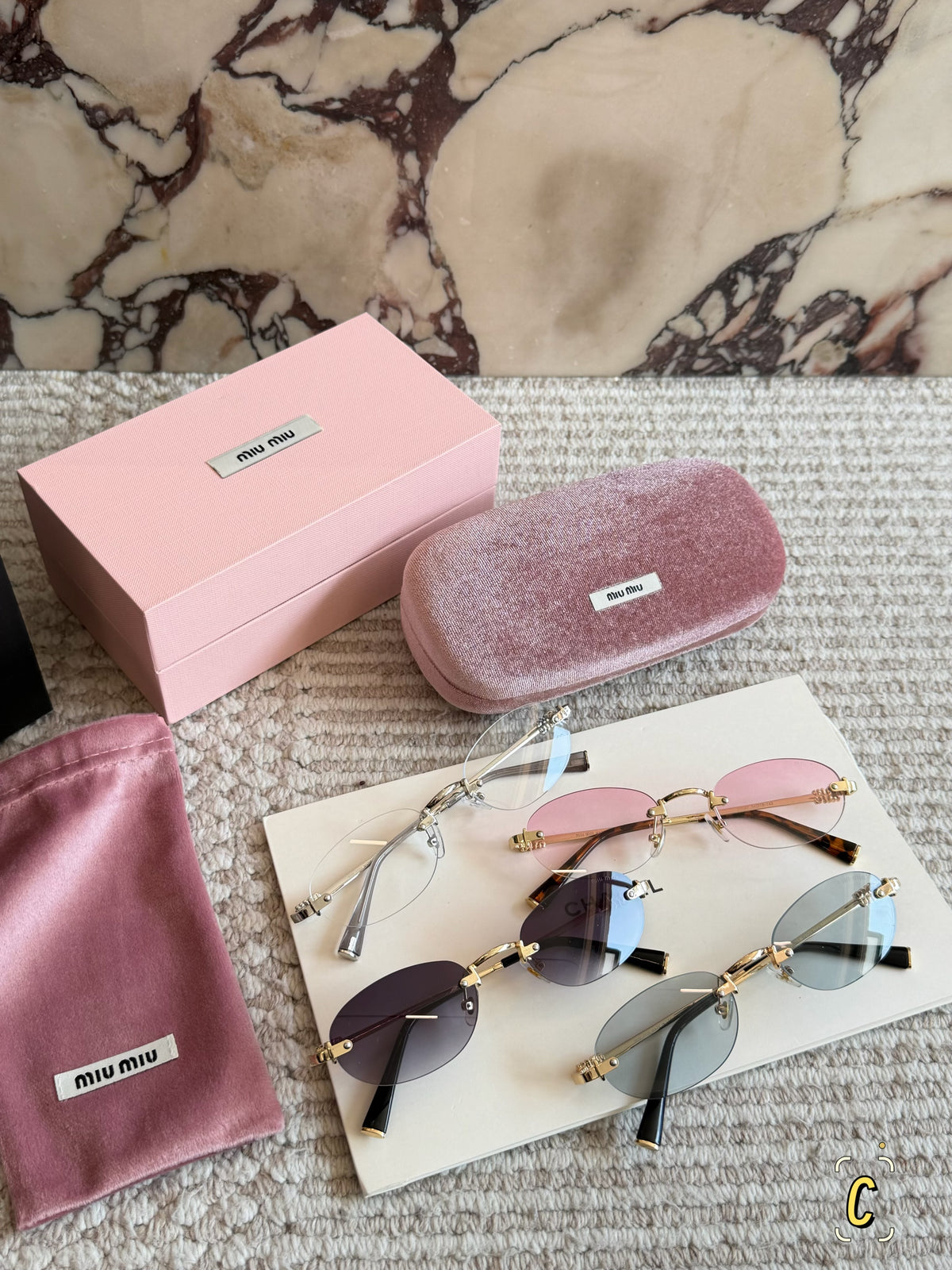 Rimless Sunglasses