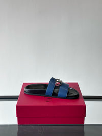 Garavani VLogo Calf Leather Slides