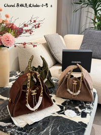 Suede Hobo Bag
