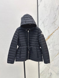 26S Raie Hooded Short Down Jacket
