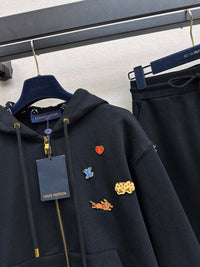 26S Zipped Hoodie Set