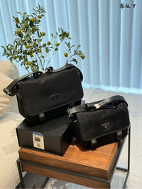 Re-Nylon Saffiano Shoulder Bag