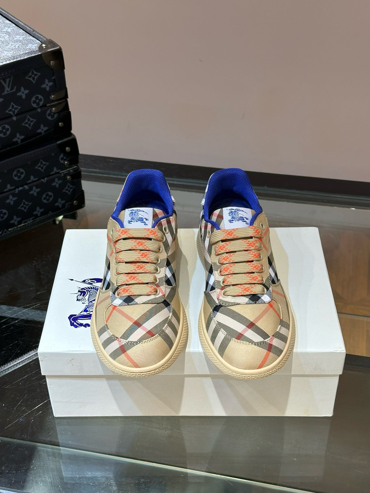 Vintage Check Sneakers
