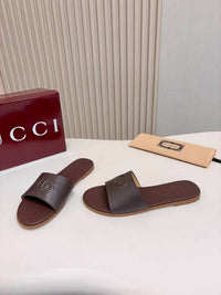 Interlocking Leather Sandals