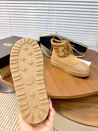 Classic Mini Lace-Up Weather Boots