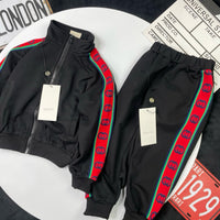 Web Stripe Track Jacket & Joggers Set