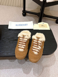 26S Shearling Knight Runner Mules