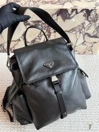 Leather Explore Backpack