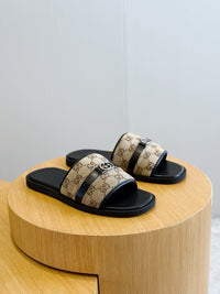 Monogram Slide Sandals