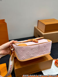 Diane Monogram Denim Pink