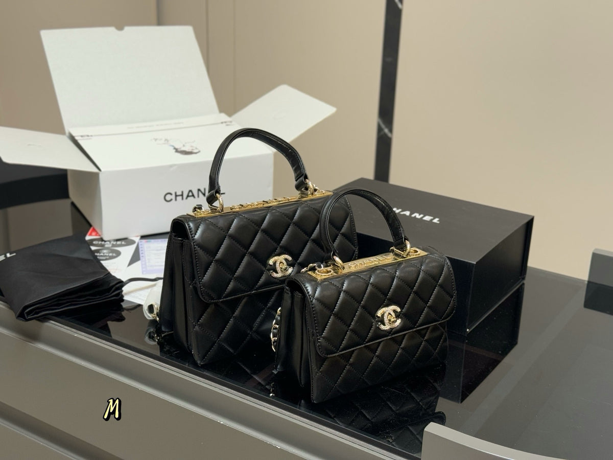 Top Handle Flap Bag