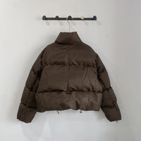 Cropped Re-Nylon Down Jacket