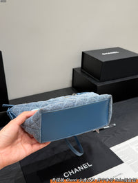 Denim Clutch Bag
