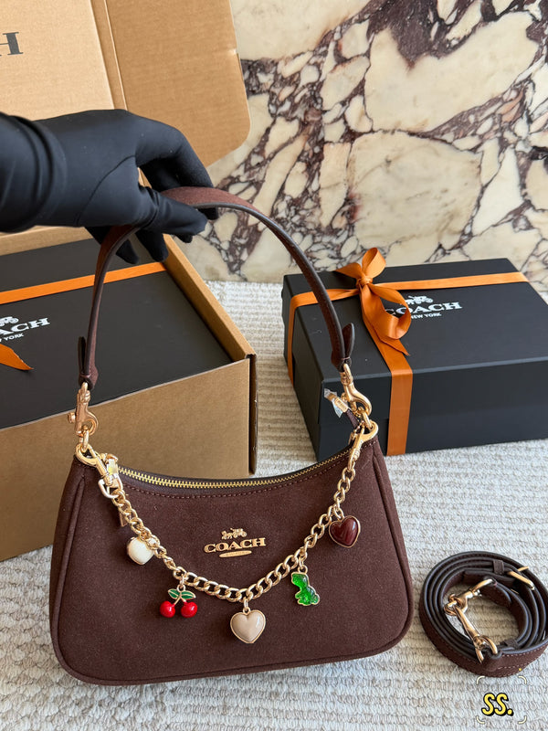 Teri Suede Crossbody bag