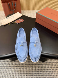 Suede Loafers