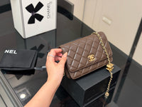 Mini Flap Bag with Charm