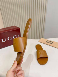 Interlocking Leather Sandals