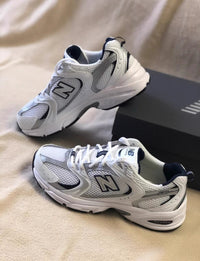 NB530 White Silver