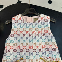 Rainbow Sleeveless Dress