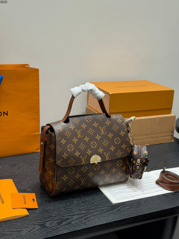 Monogram Top Handle Bag