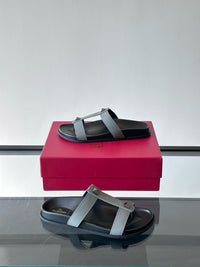 Garavani VLogo Calf Leather Slides