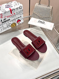 Bianca Leather Slides