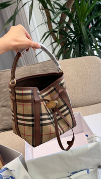 Check Bucket Bag