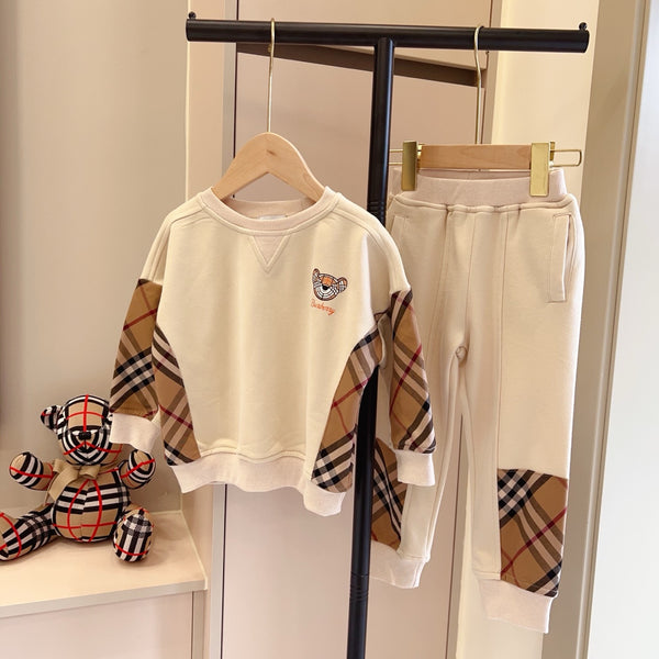 Vintage Check Tracksuit Set