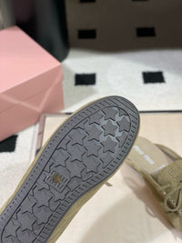 Suede Deck Mules