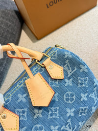 Nano Speedy Monogram Denim