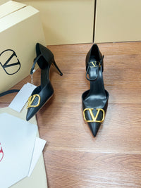 Signature D'Orsay Patent Leather Pumps